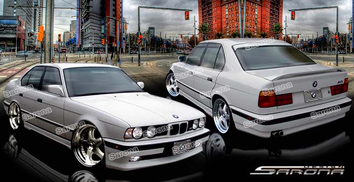 Custom 89-95 5 Series Kit # 22-05  Sedan Body Kit (1989 - 1995) - $890.00 (Manufacturer Sarona, Part #BM-011-KT)